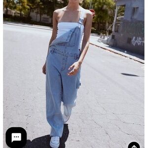 NWOT RSQ Boyfriend Denim Overall